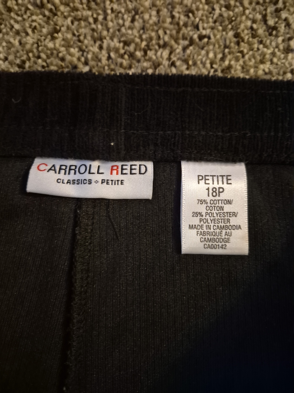 Carroll Black Pants Size 18P ***HUGE INVENTORY SALE!!**